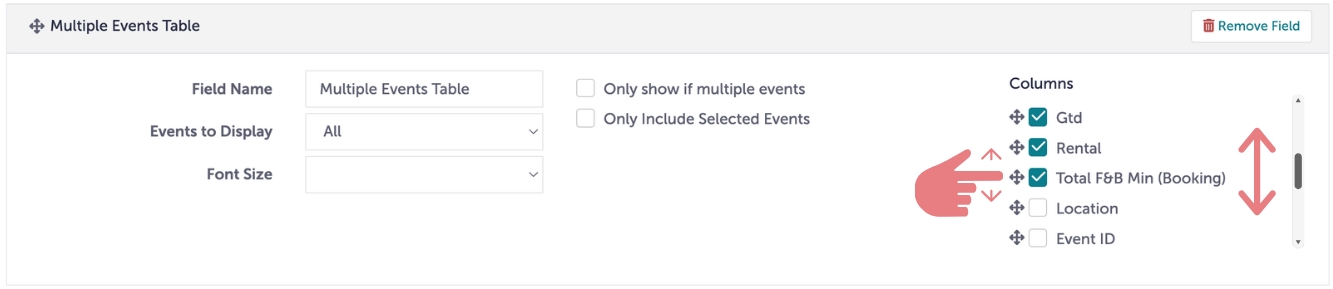Event Schedule & Room Block Display Updating – Tripleseat Support